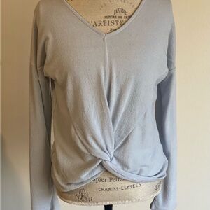 Alya soft terry like long sleeve top.